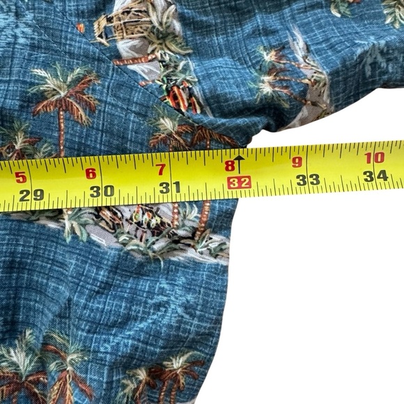 Foundry Hawaii Tropical Shirt Button Up Collar Short Sleeve Size 4XL - Picture 5 of 8